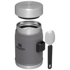 Stanley Klasik Paslanmaz Çelik Yemek Termosu Kaşıklı 0,40 LT - Charcoal