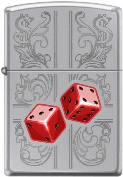Zippo Dazzling Red Dice Dizayn Çakmak