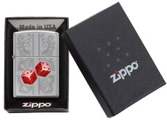 Zippo Dazzling Red Dice Dizayn Çakmak