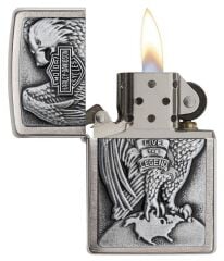 Zippo Harley Davidson Made USA Eagl Çakmak