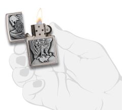 Zippo Harley Davidson Made USA Eagl Çakmak
