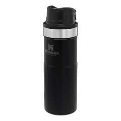 Stanley 0.47L Classic Trigger-Action Travel Mug - Matte Black