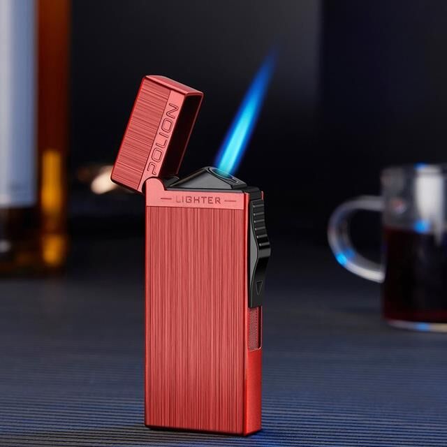 Tek Tourch Metal Çakmak Kırmızı Sert Keçe