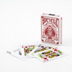 Bicycle Cyclist İskambil Poker Kart Seti Kırmızı