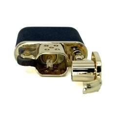 Zorro Benzinli Çakmak - Gold Black Crackle