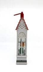 Işıklı ve Müzikli Kar Küresi - Noel Baba ve Geyikleri