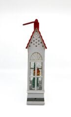 Işıklı ve Müzikli Kar Küresi - Noel Baba ve Geyikleri
