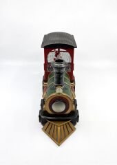 Işıklı ve Müzikli Kar Küresi - Noel Baba Tren Tasarımlı