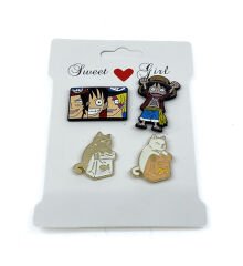 Kamp Çantası - Sırt Çantası - Terlik Süsü Charm Terlik 4'lü Jibbitz Aksesuar Model 5