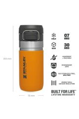 Stanley The Quick Flip Paslanmaz Çelik Termos Bardak 0.47 LT - Saffron