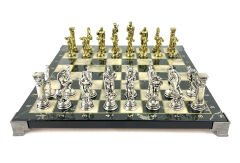 Antik Pers Metal Zamak Satranç Seti