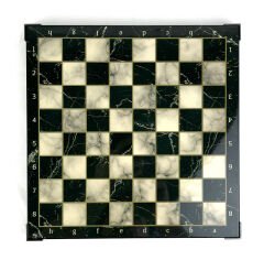 Antik Pers Metal Zamak Satranç Seti