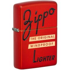 Zippo Red Box Top Dizayn Çakmak