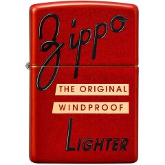 Zippo Red Box Top Dizayn Çakmak