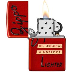 Zippo Red Box Top Dizayn Çakmak