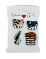 Kamp Çantası - Sırt Çantası - Terlik Süsü Charm Terlik 4'lü Jibbitz Aksesuar Model 2