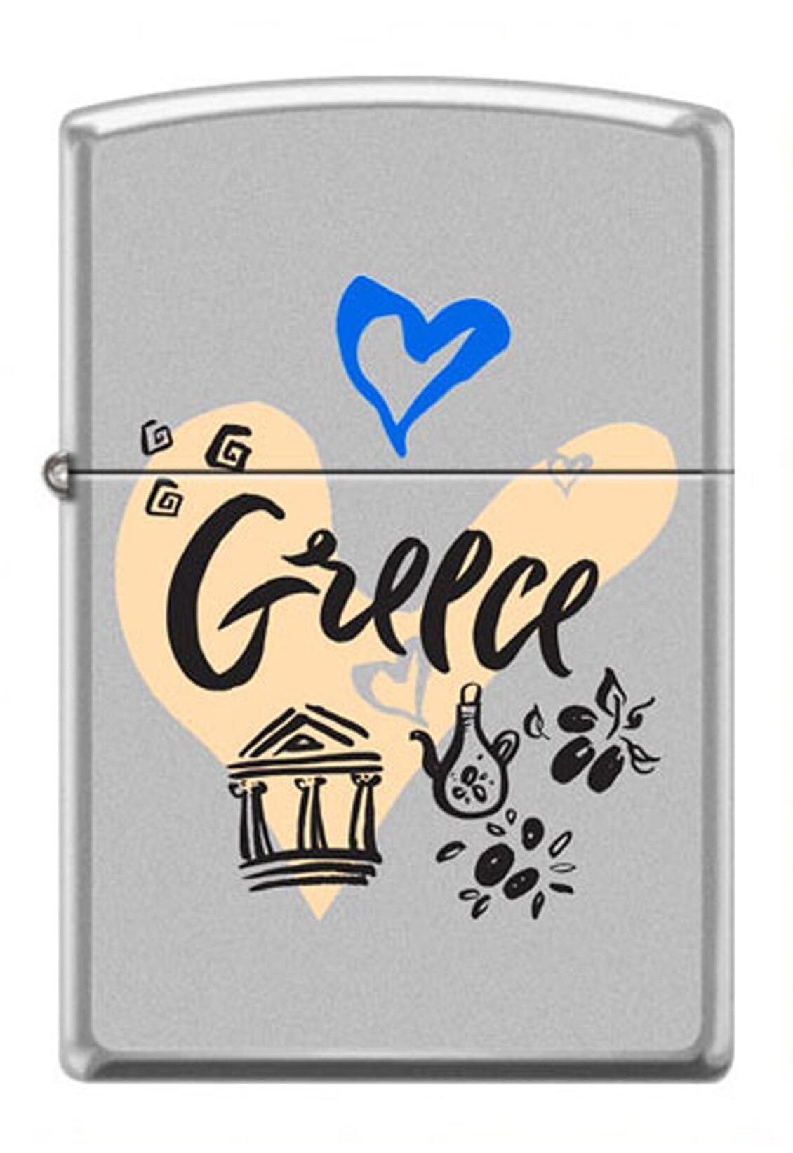 Zippo Greece - Yunanistan Dizayn Çakmak