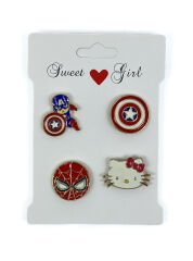 Kamp Çantası - Sırt Çantası - Terlik Süsü Charm Terlik 4'lü Jibbitz Aksesuar Model 3