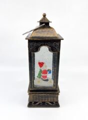 Işıklı ve Müzikli Kar Küresi - Noel Baba Hediye