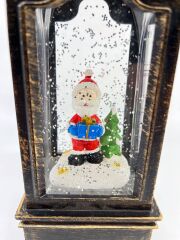 Işıklı ve Müzikli Kar Küresi - Noel Baba Hediye