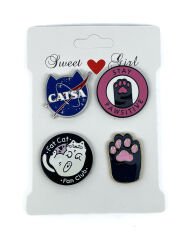 Kamp Çantası - Sırt Çantası - Terlik Süsü Charm Terlik 4'lü Jibbitz Aksesuar Model 10