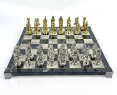 Roma Pers Metal Zamak Satranç Seti