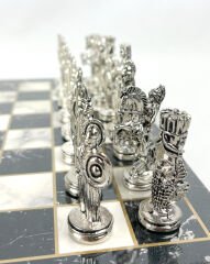 Roma Pers Metal Zamak Satranç Seti