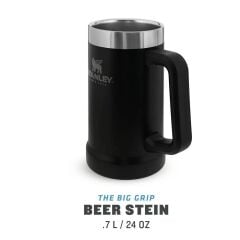 Stanley Adventure Vakumlu Kuplu Bardak 0,70 Lt - Matte Black Pebble