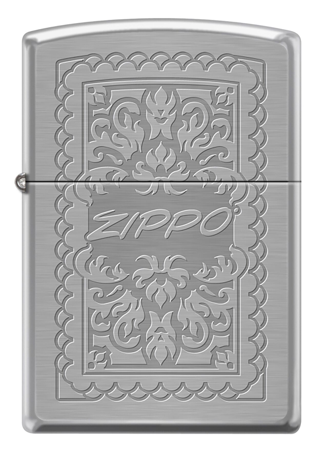 Zippo Ornamental Brushed Chrome Dizayn Çakmak