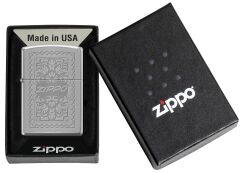 Zippo Ornamental Brushed Chrome Dizayn Çakmak