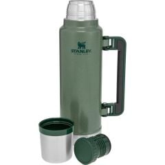 Stanley Klasik Vakumlu Paslanmaz Çelik Termos 1.4 LT The Legendary Classic Bottle 1.4L - Hammertone Green