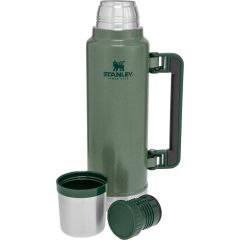 Stanley Klasik Vakumlu Paslanmaz Çelik Termos 1.4 LT The Legendary Classic Bottle 1.4L - Hammertone Green
