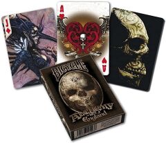 Bicycle Alchemy England İskambil Poker Oyun Kartları