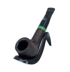 Pipsan İşlemeli El Yapımı Gül Kökü (Briar) Mini Pipo 9mm Filtreli - Model No: 12