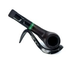 Pipsan İşlemeli El Yapımı Gül Kökü (Briar) Mini Pipo 9mm Filtreli - Model No: 12