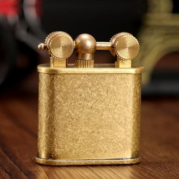 Zorro Antik Pirinç Benzinli Çakmak