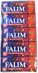 Falım Çilek Aromalı Şekersiz Sakız 7 g (20 ADET)