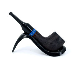 Pipsan İşlemeli El Yapımı Gül Kökü (Briar) Mini Pipo 9mm Filtreli - Model No: 7