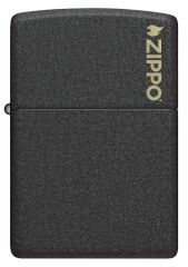 Zippo Logo Brack Crackle Dizayn Çakmak