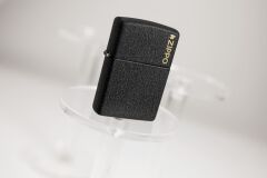Zippo Logo Brack Crackle Dizayn Çakmak