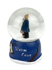 Warm Love - Sıcak Aşk Işıklı Kar Küresi