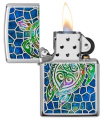 Zippo Fusion Turtle - Kaplumbağa Dizayn Çakmak