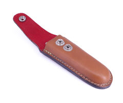 Deri Çakı Kılıfı - Taba 13 cm