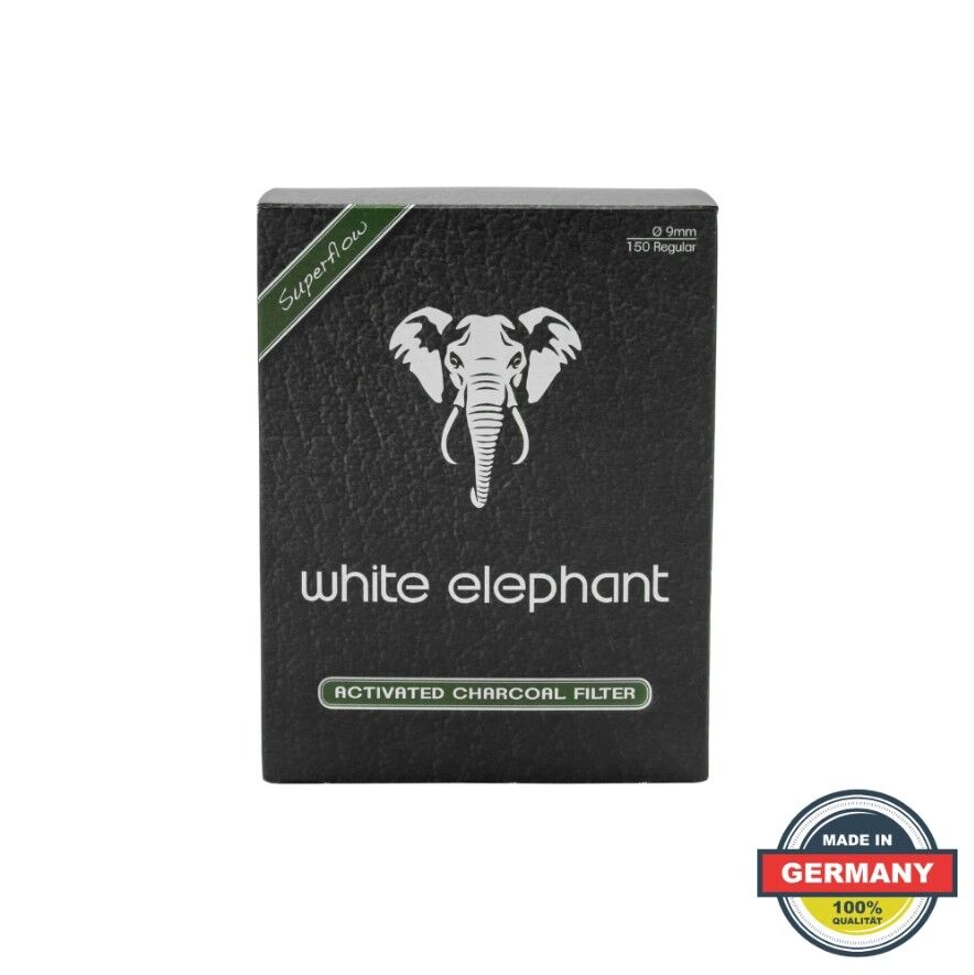 White Elephant Aktif Karbon Filtre 9mm 150'li