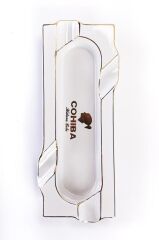 Cohiba Porselen 4lü Puro Küllüğü Beyaz