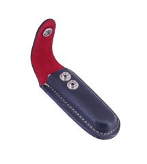 Deri Çakı Kılıfı - Siyah 13 cm