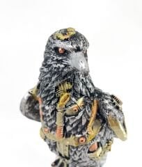 Steampunk Kartal Biblo Heykel