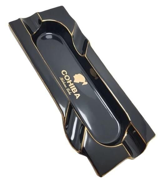 Cohiba Porselen 4lü Puro Küllüğü Siyah