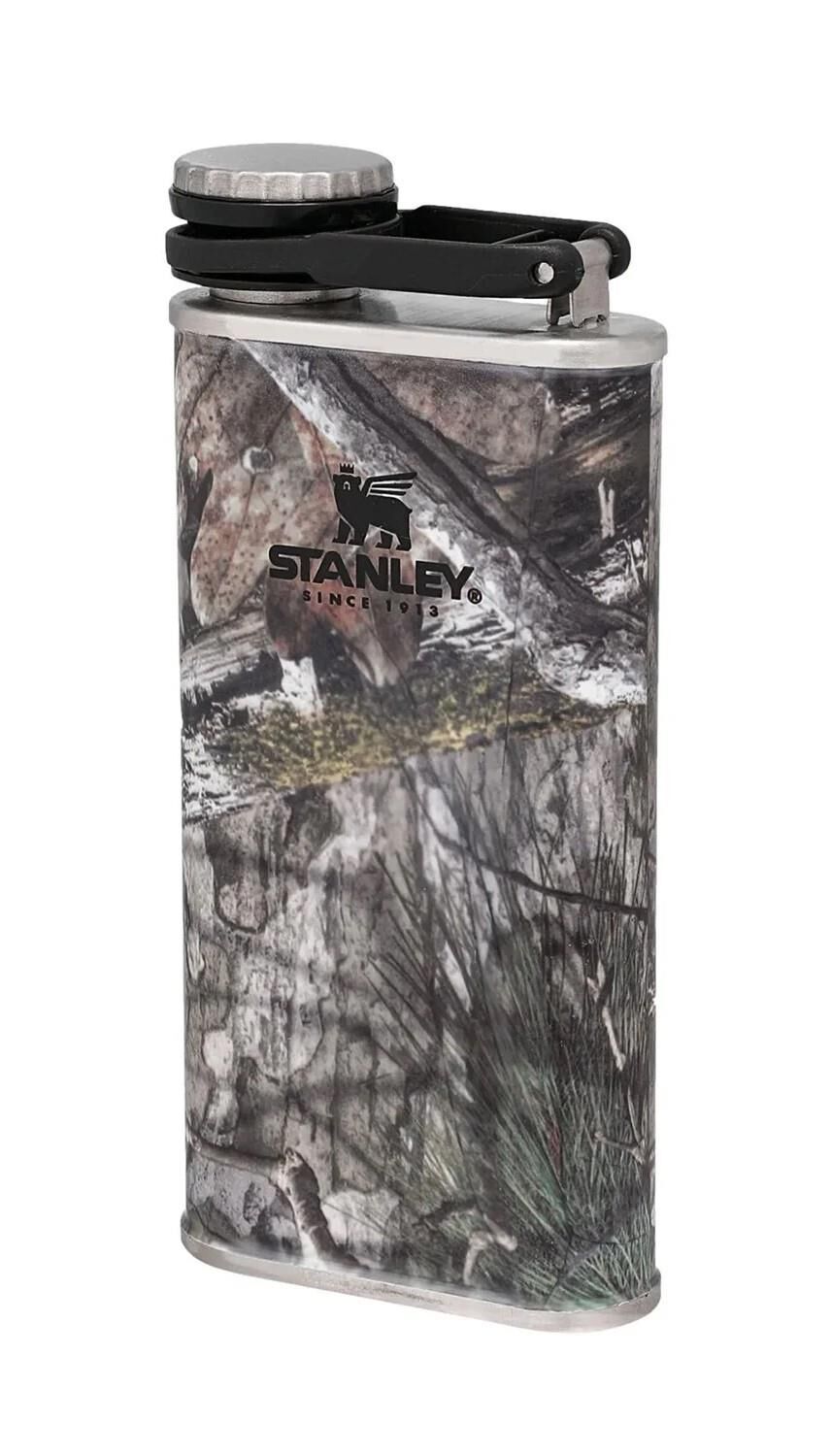 Stanley Klasik Paslanmaz Çelik Cep Matarası 0,23 Lt - Ağaç Desenli