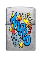Zippo Old School Graffiti Dizayn Çakmak